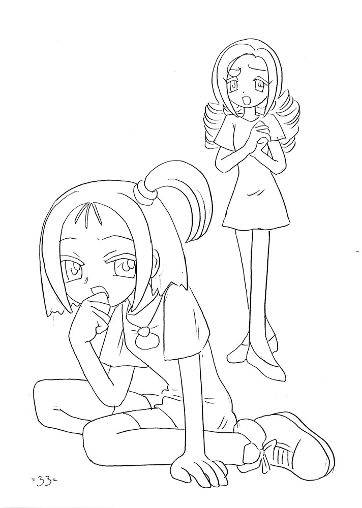 (CR26) [Union of the Snake (Shinda Mane)] SHE LIVES IN A MATERIAL WORLD (Ojamajo Doremi) - Page 32