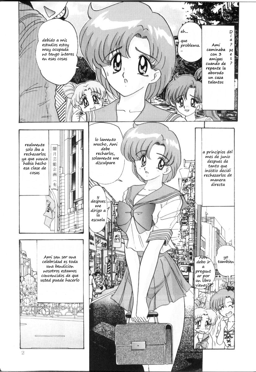 [Kantou Usagi Gumi (Kamitou Masaki)] Mizuno Ami Nikki R (Bishoujo Senshi Sailor Moon) [Spanish] - Page 2