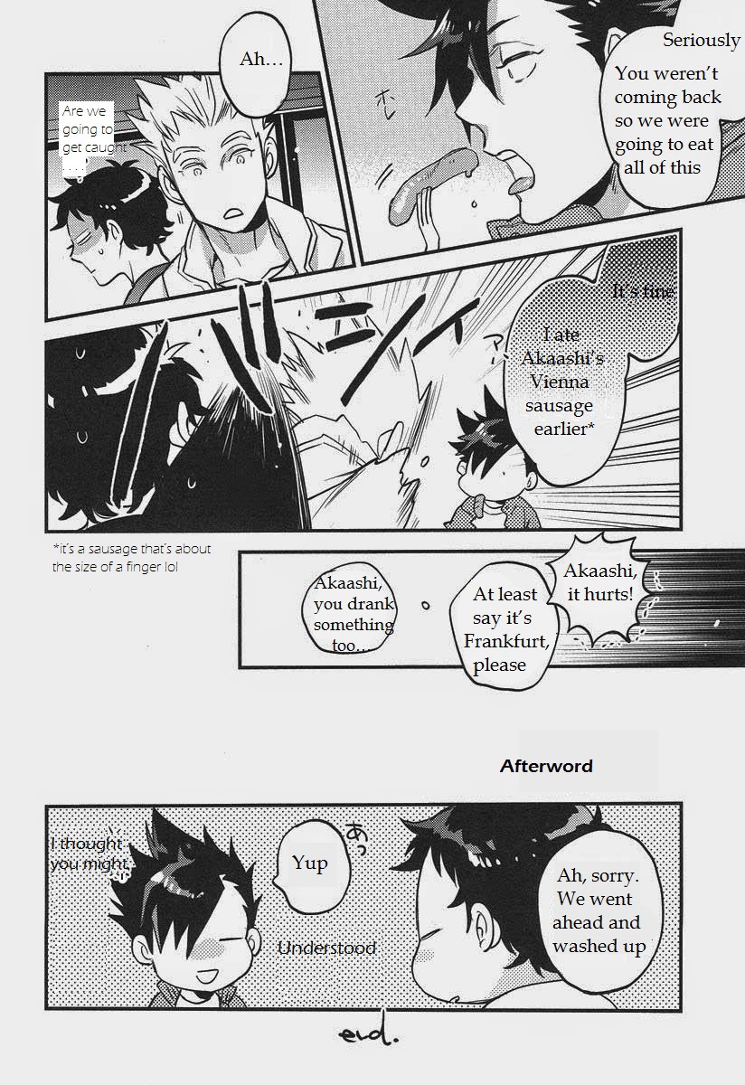 (C87) [MICROMACRO (Yamada Sakurako)] Senpai no Iu Koto Nanode. (Haikyuu!!) [English] - Page 23