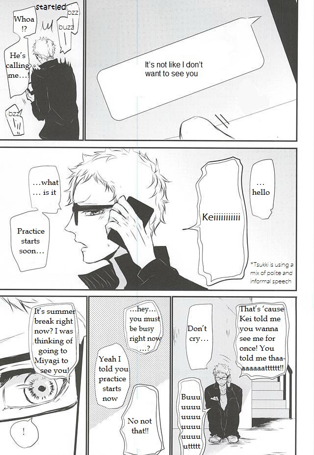 (6teki no Jishuren!) [Bee-Hearts (Kitagaoka Ado)] Natsu Uta (Haikyuu!!) [English] - Page 7