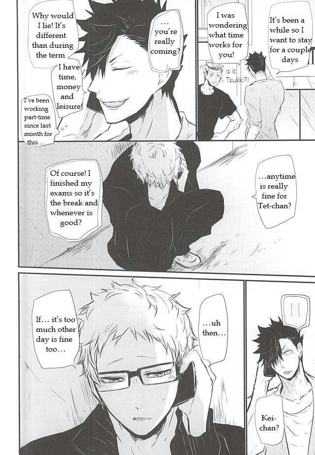 (6teki no Jishuren!) [Bee-Hearts (Kitagaoka Ado)] Natsu Uta (Haikyuu!!) [English] - Page 8