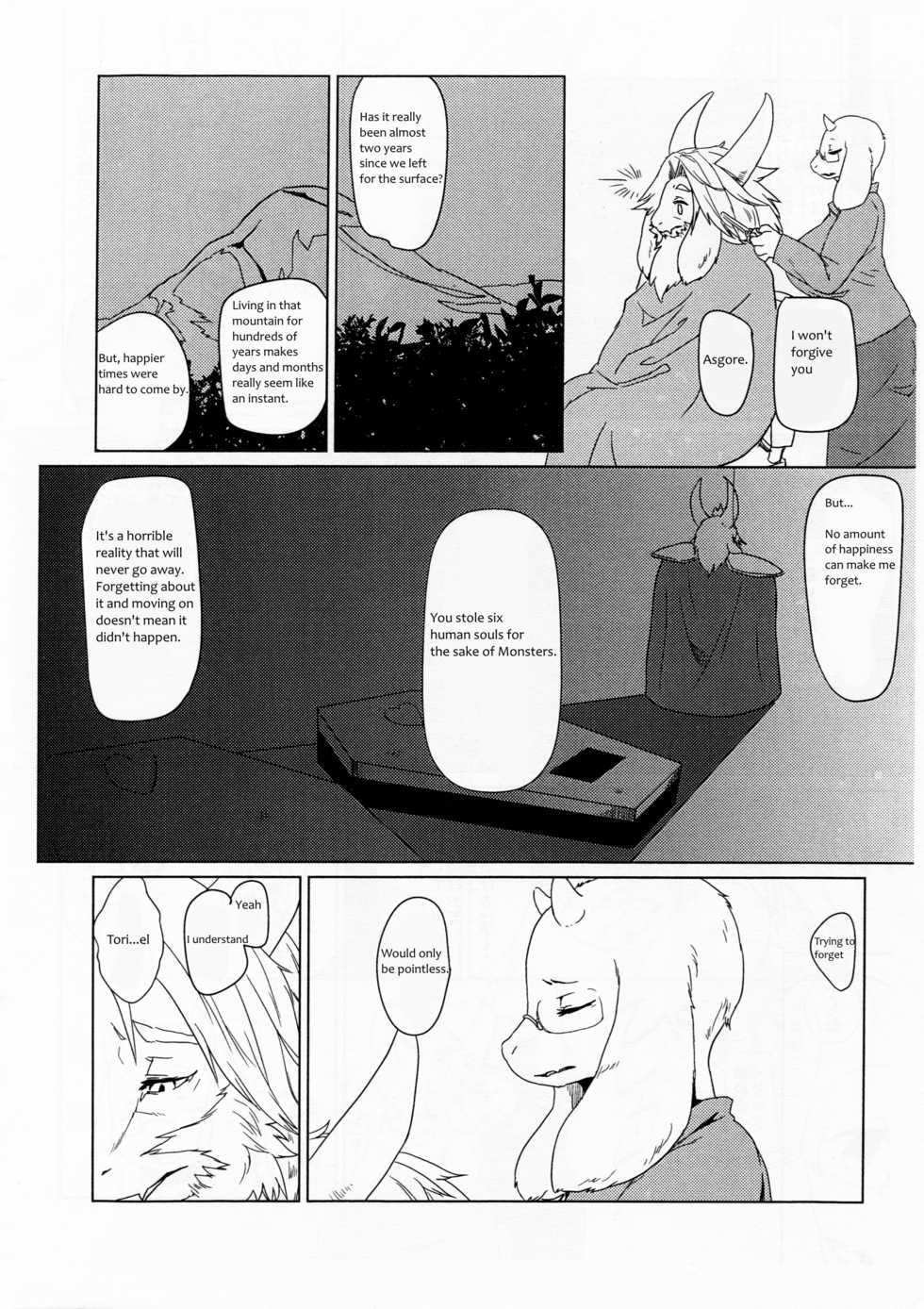 (C90) [Hoshi Futatsu. (Yoo Oona)] DISTANZA PER L'AMANTE (Undertale) [English] [NebulaVista] - Page 7