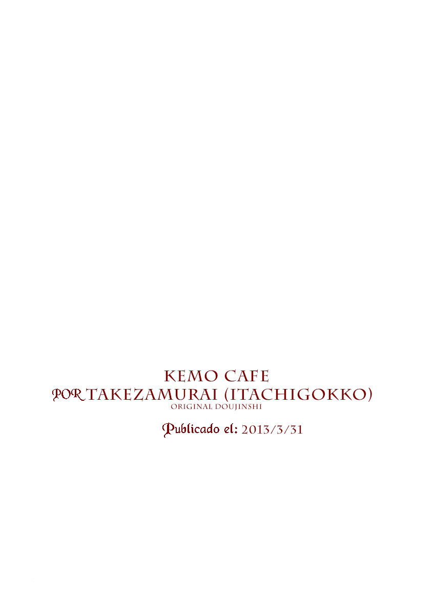[Itachi Gokko (Takezamurai)] kemo cafe... [Spanish] [Tori-traducciones] [Decensored] [Digital] - Page 2