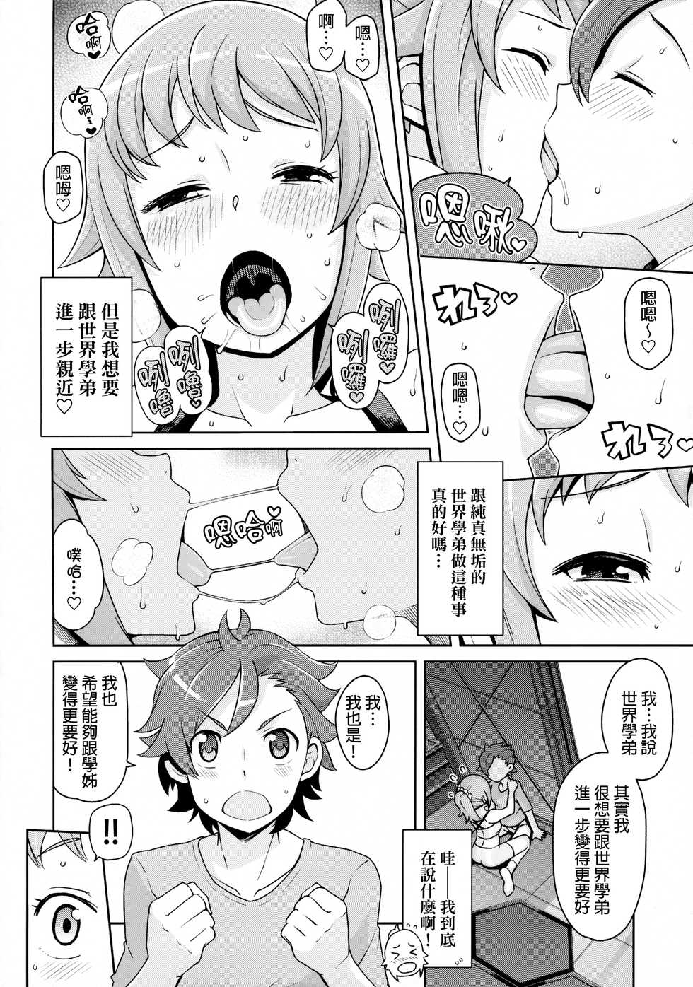 (C87) [Funi Funi Lab (Tamagoro)] Chibikko Bitch Try (Gundam Build Fighters Try) [Chinese] [final個人漢化] [Decensored] - Page 7