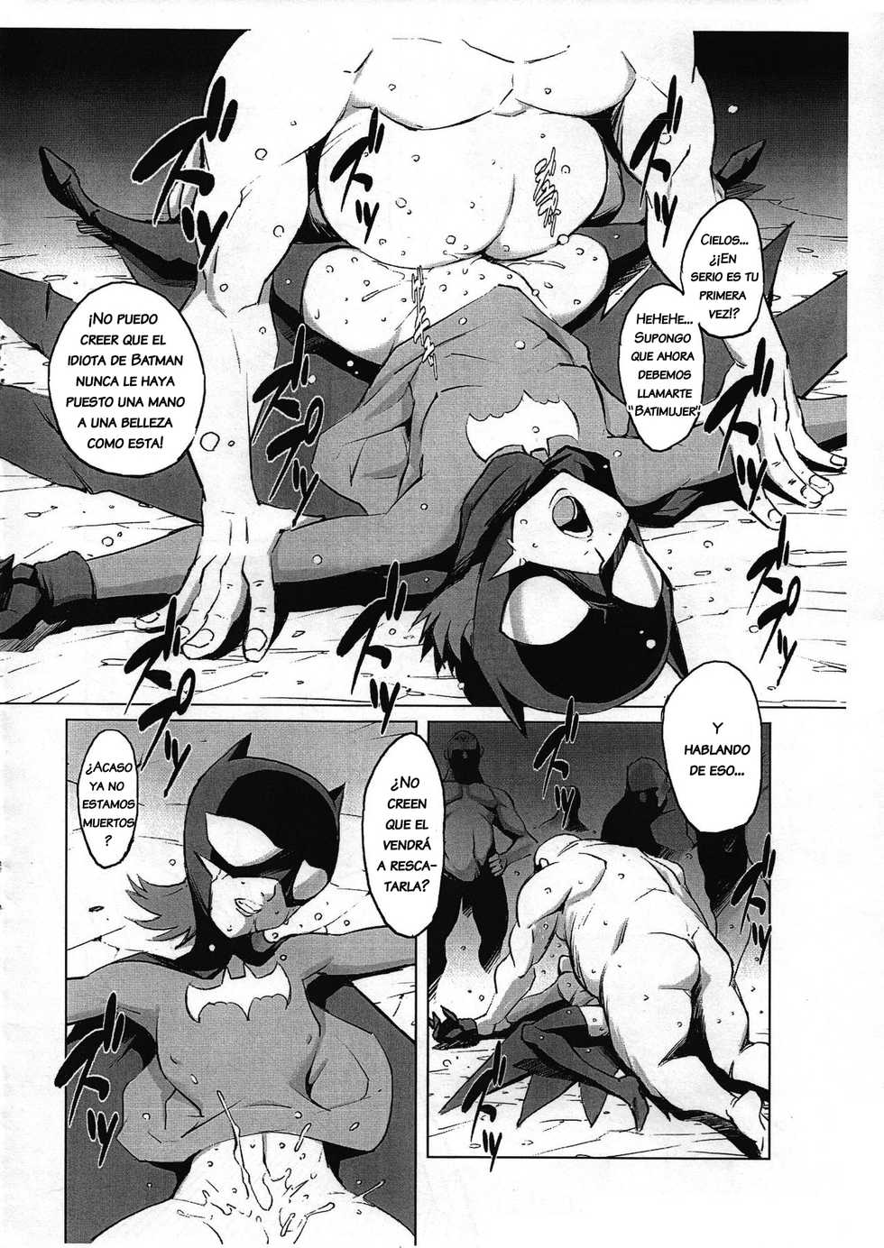 (C74) [Hanshi x Hanshow (NOQ)] Stray Bat (Batman) [Spanish] [Lanerte] - Page 9