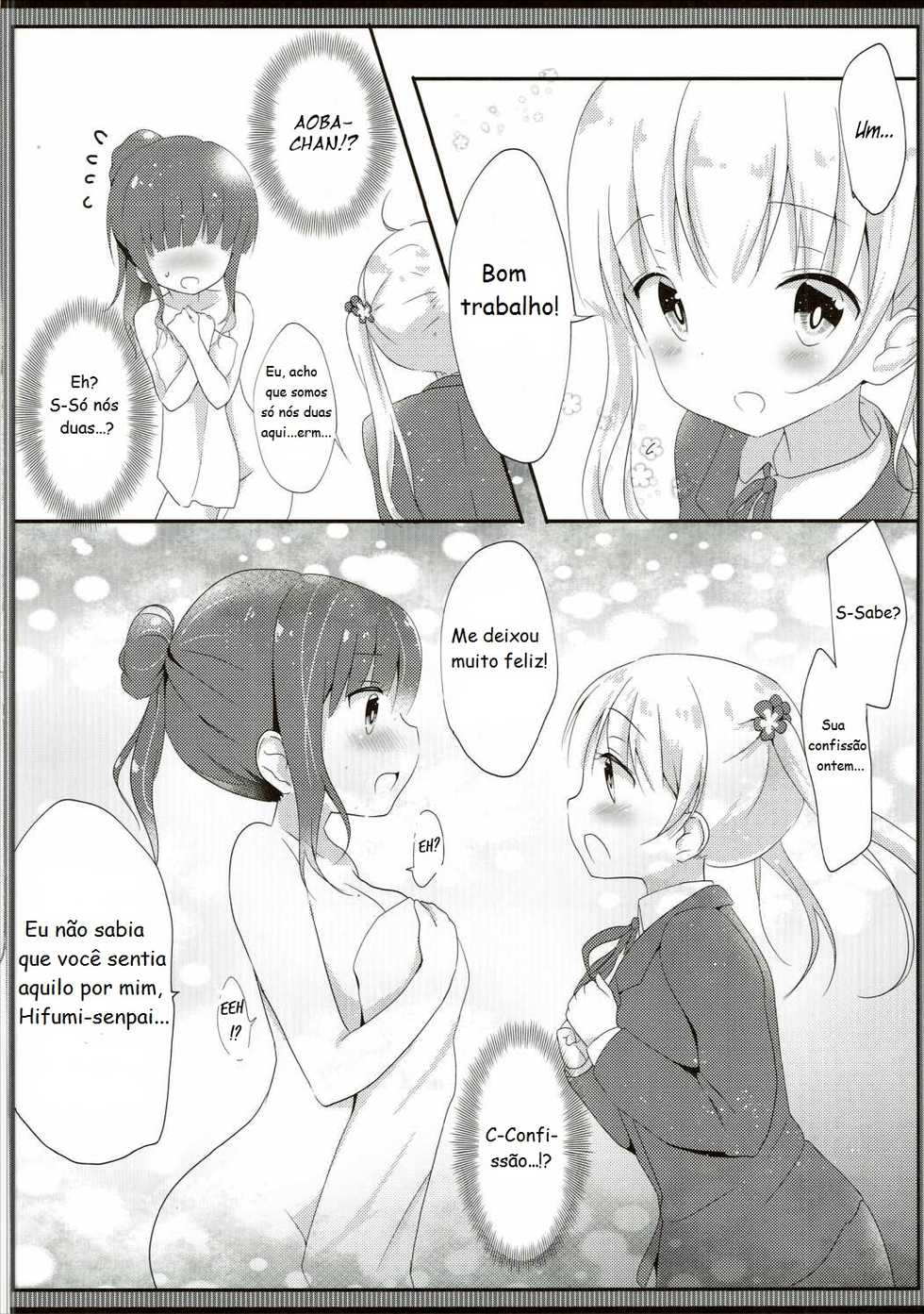 (Mimiket 35) [Ame Usagi (Amedamacon)] Yasashii Aoba-chan ga Suki...!? | Eu amo a Aoba-chan gentil! (NEW GAME!) [Portuguese-BR] [Yurikos(as) Anônimos(as)] - Page 11
