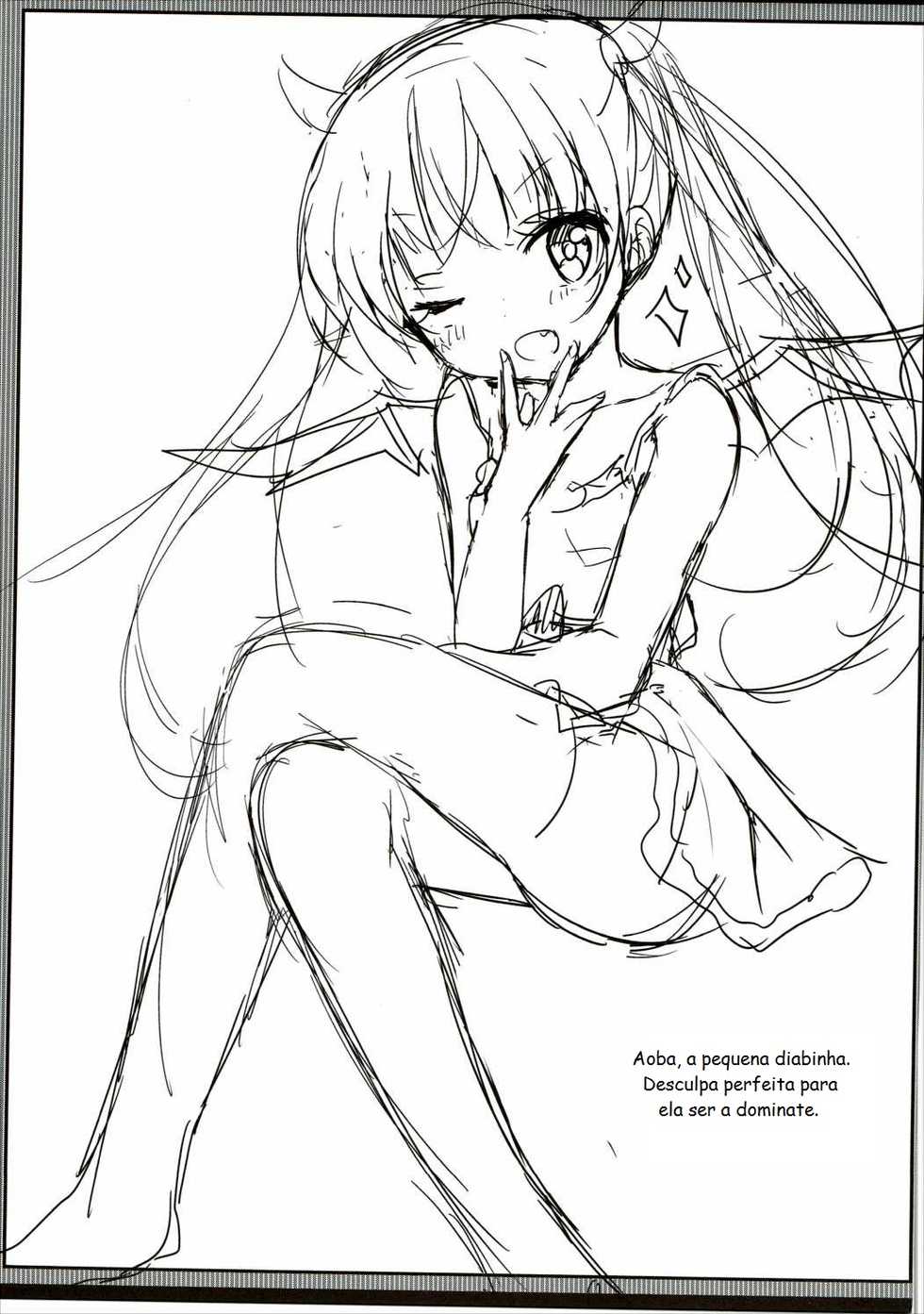 (Mimiket 35) [Ame Usagi (Amedamacon)] Yasashii Aoba-chan ga Suki...!? | Eu amo a Aoba-chan gentil! (NEW GAME!) [Portuguese-BR] [Yurikos(as) Anônimos(as)] - Page 20