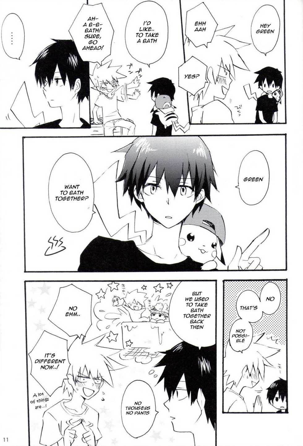 (C79) [Not Found 05 (Matsuda 65)] Natural Born Kissers (Pokémon) [English] [Chookypooh] - Page 11