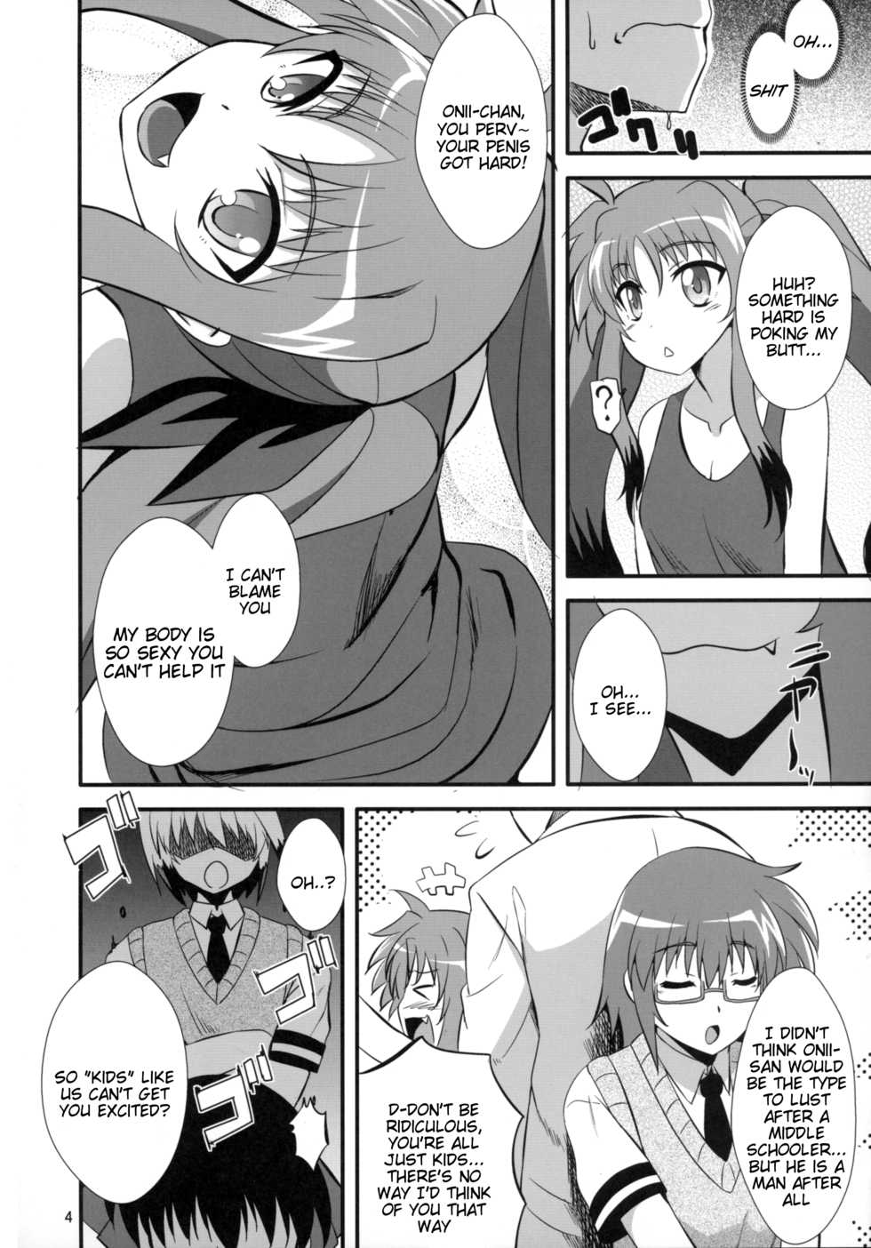 (Lyrical Magical 20) [Take Out (Zeros)] Dark Materials ni ai ni Kite (Magical Girl Lyrical Nanoha) [English] [Tigoris Translates] - Page 3