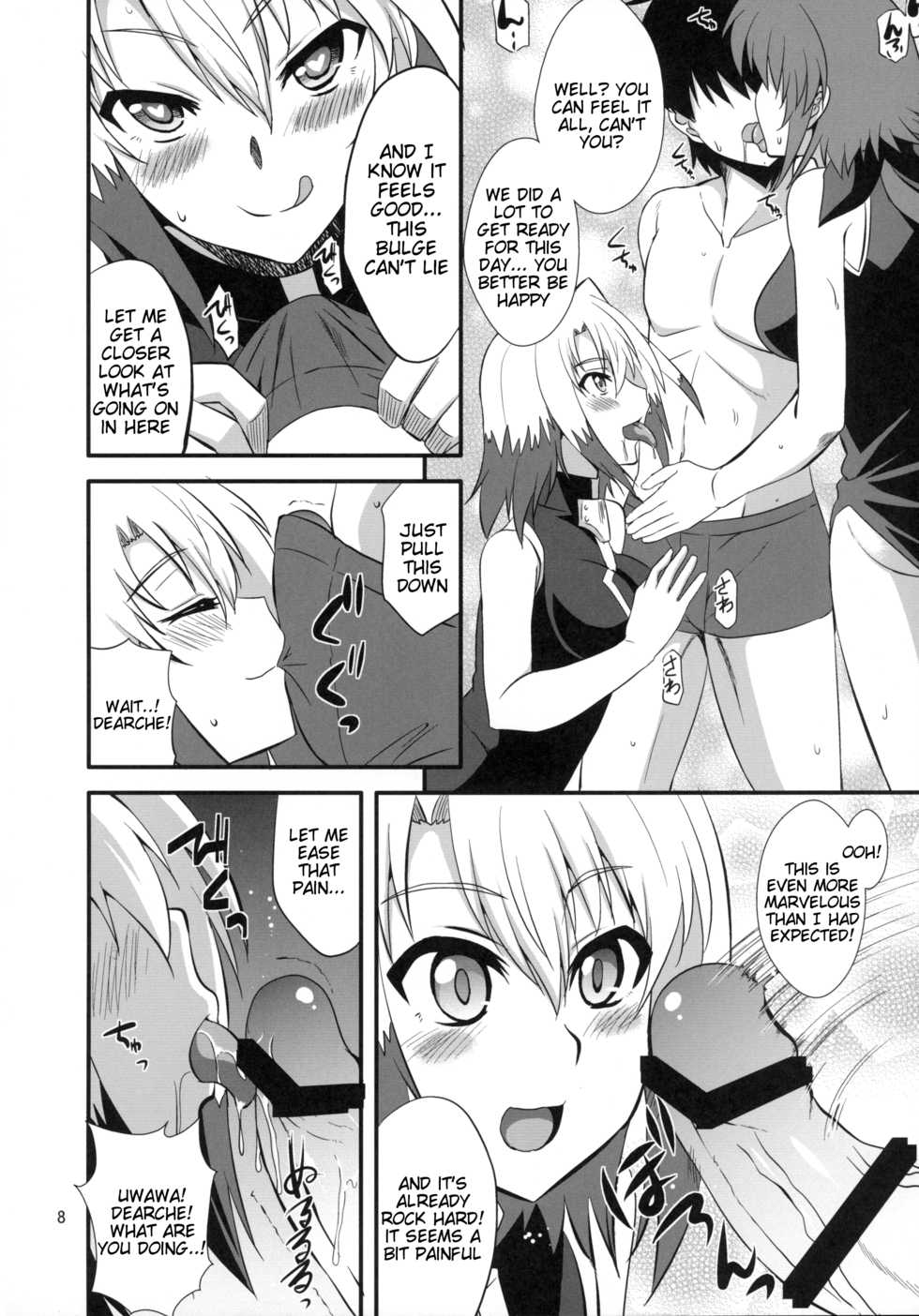 (Lyrical Magical 20) [Take Out (Zeros)] Dark Materials ni ai ni Kite (Magical Girl Lyrical Nanoha) [English] [Tigoris Translates] - Page 7