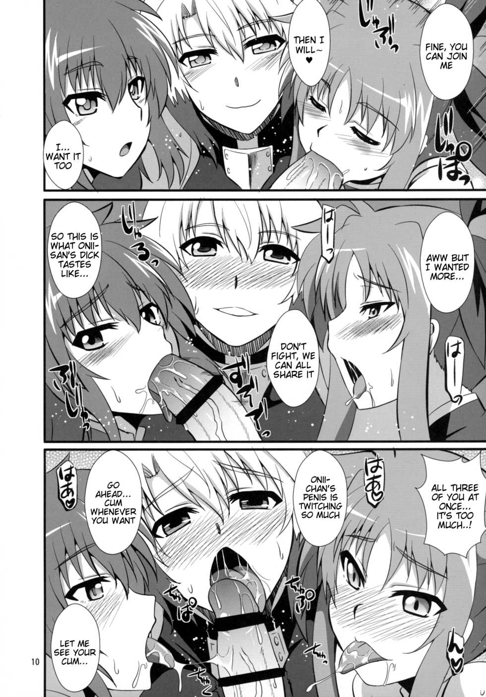 (Lyrical Magical 20) [Take Out (Zeros)] Dark Materials ni ai ni Kite (Magical Girl Lyrical Nanoha) [English] [Tigoris Translates] - Page 9