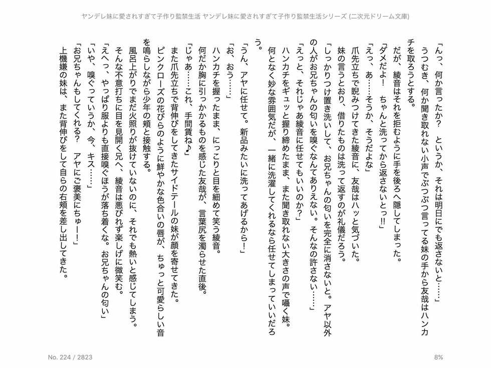 [Chris Tina, Takeuma Nigou] Yandere Imouto ni Aisaresugite Kozukuri Kankin Seikatsu [Digital] - Page 20