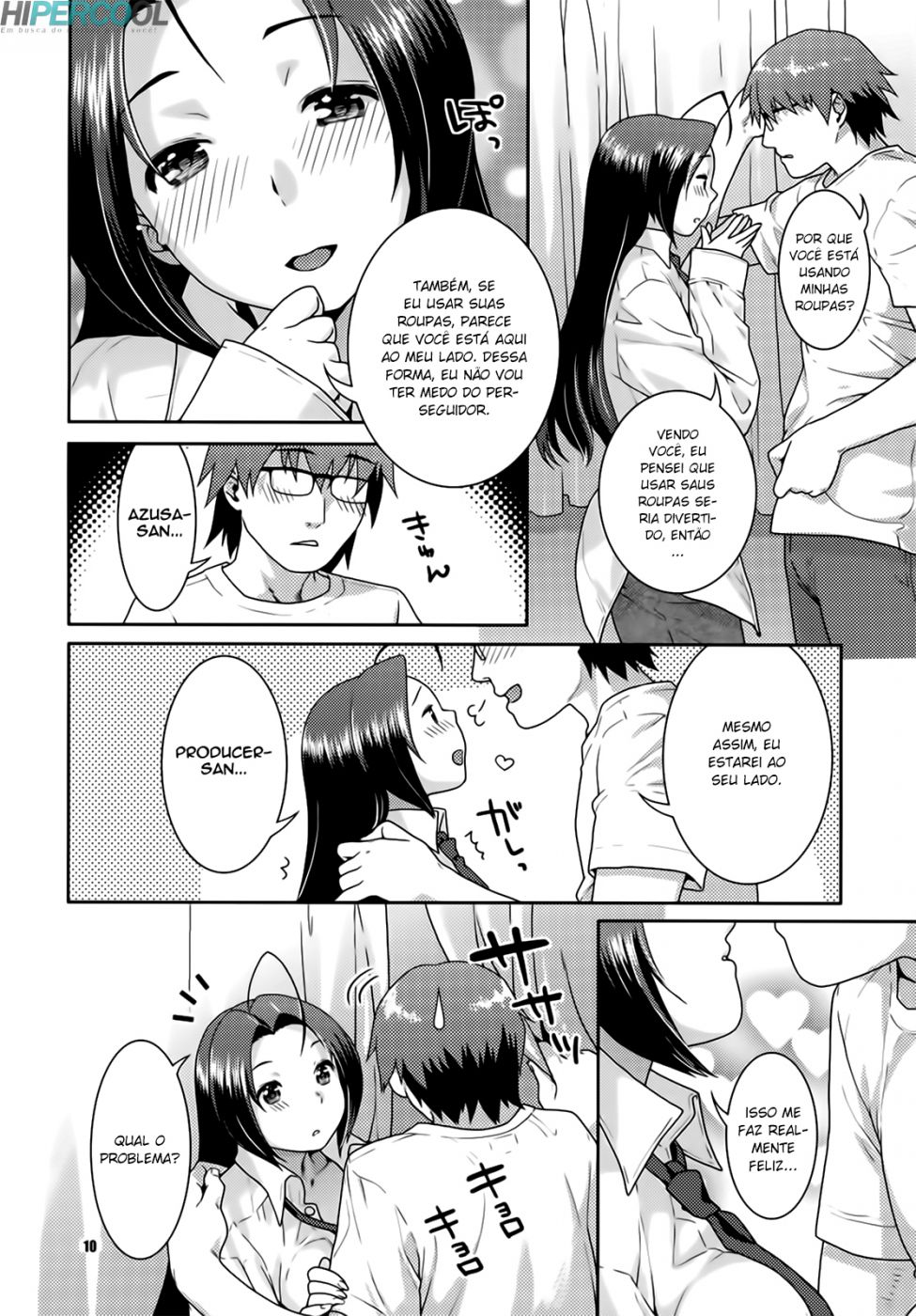 (C78) [Nekomataya (Nekomata Naomi)] Gisou Renai (THE iDOLM@STER) [Portuguese-BR] [Hiper.cool] - Page 10