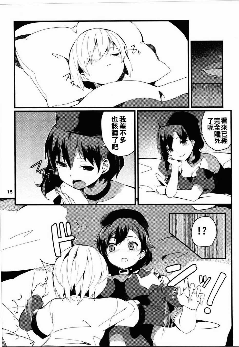 (C90) [Tetsu no Otoshigo (Chirorian)] Akai Hon. - The Red Book. (Touhou Project) [Chinese] [oo君個人漢化] - Page 15