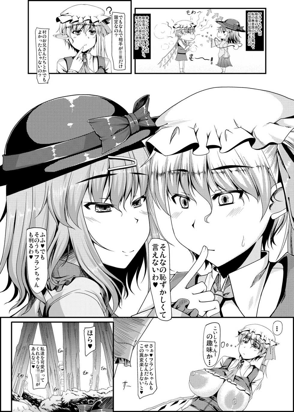 [barista (Kirise Mitsuru)] Sukebe Ishou de Dare to demo Sex Dekiru Gensoukyou -Ichi- (Touhou Project) - Page 11