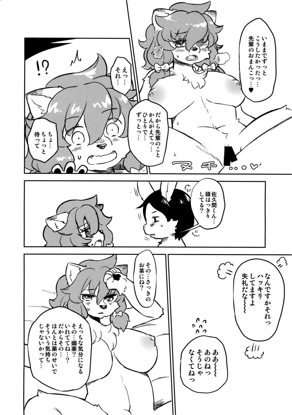 (Kemoket 5) [nininini (DANGAN)] Tategami Musume Overdrive - Page 17
