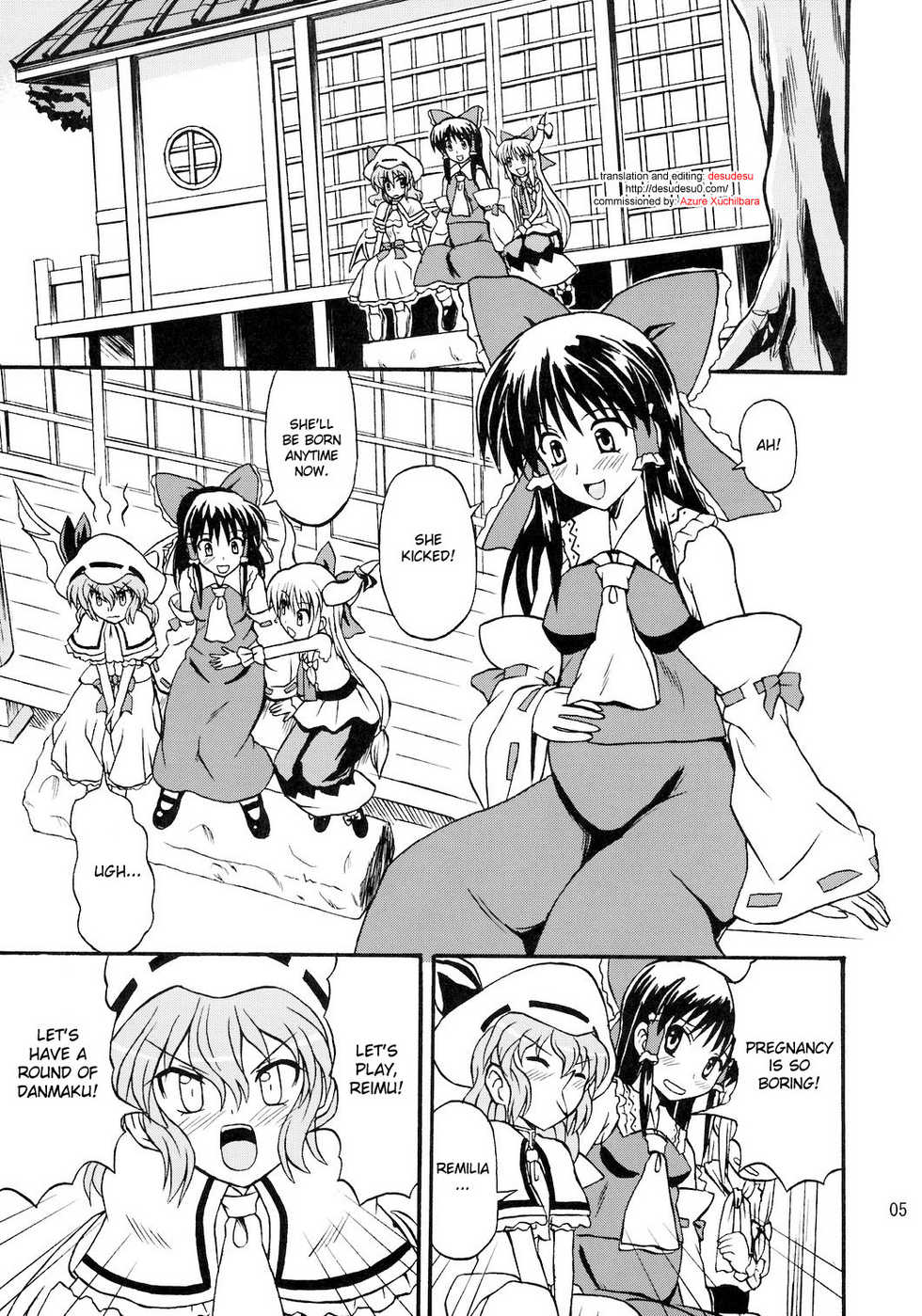 (Reitaisai 4) [Takakuya (Takaku Toshihiko)] Touhou Youjo Ranbu 8 | Touhou Enchantresses’ Dance 8 (Touhou Project) [English] - Page 5