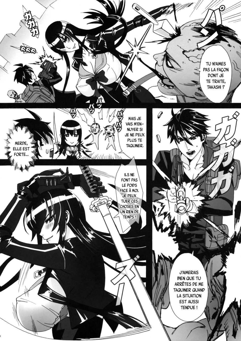 (C79) [Maidoll (Fei)] Kiss of the Dead (Highschool of the Dead) [French] [SAXtrad] - Page 8