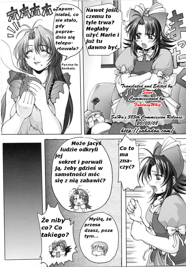 (C63) [Wolkenkratzer (Bontenkarasu)] Blind Faith (Onegai Teacher) [Polish] [Gainsborough Translations] - Page 5