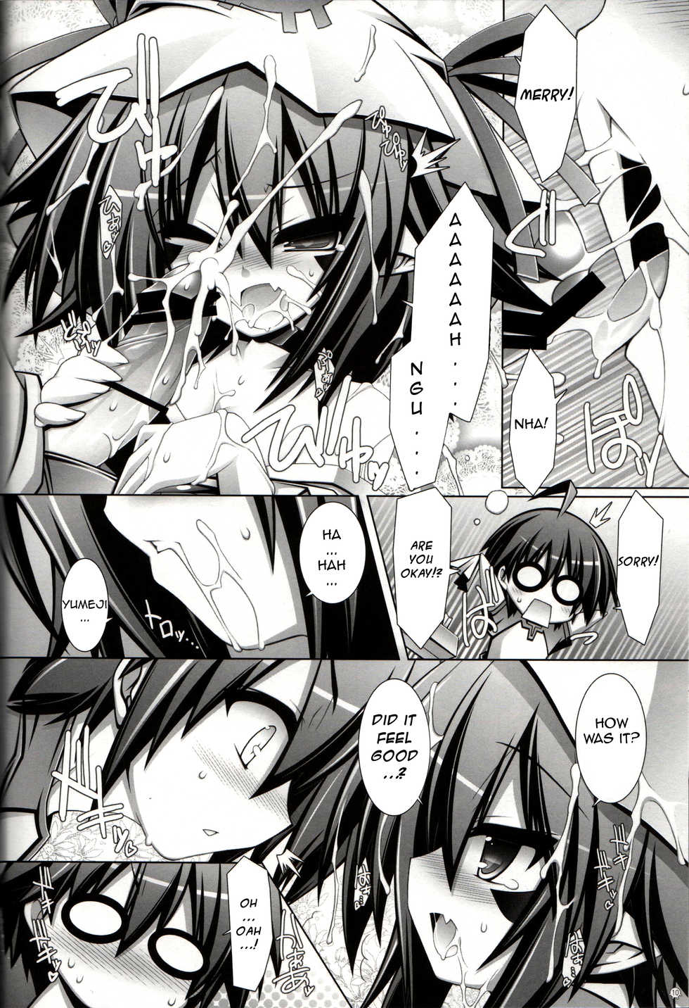 (C80) [ICE COFFIN (Aotsuki Shinobu)] Merry-san no XXX!! | Mr. XXX! It is! (Yumekui Merry) [English] [Namidatranslations] [Incomplete] - Page 9