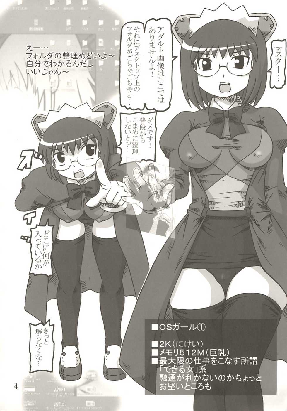 [Salvage Kouboh (Houou-tan)] OTONANO SERVICE (OS-tan) - Page 3