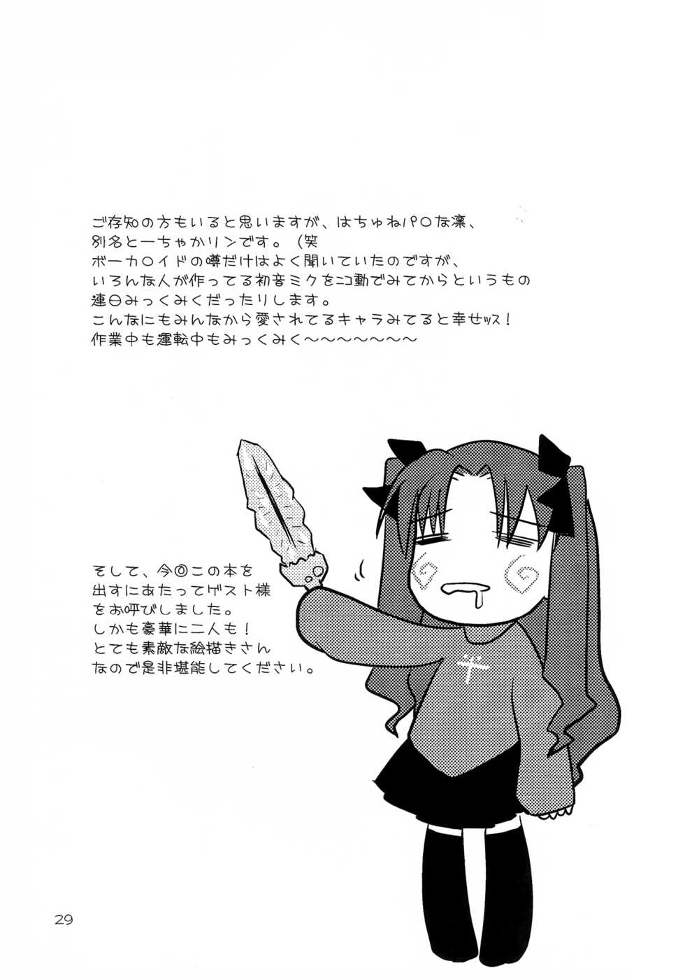 (C73) [Gemou the Cat (Yukako)] Fakers (Fate/stay night) [Chinese] - Page 28
