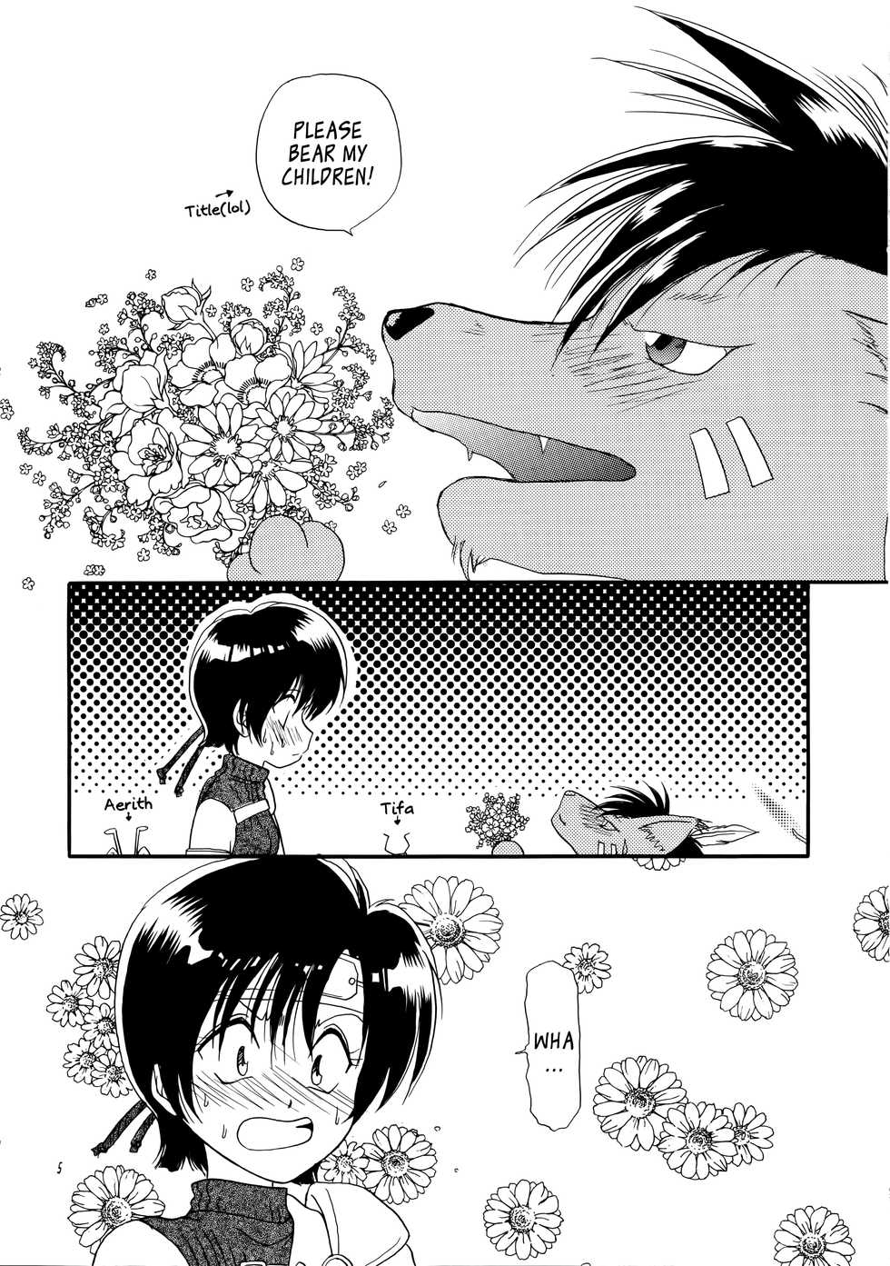 [Hitsujigumo (Masaki You)] Shoujo to Yajuu | The Girl and the Beast (Final Fantasy VII) [English] [EHCOVE] - Page 6