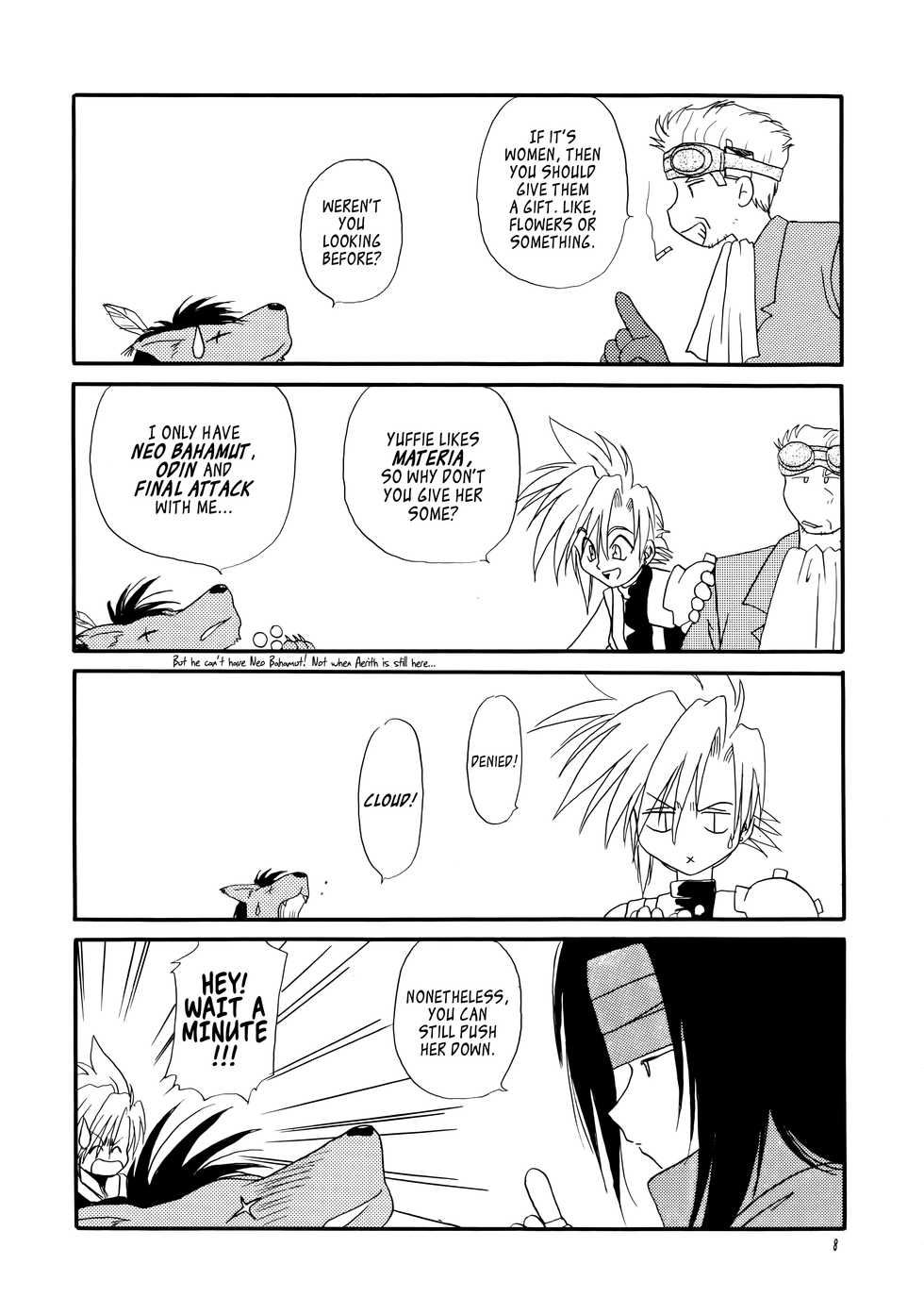 [Hitsujigumo (Masaki You)] Shoujo to Yajuu | The Girl and the Beast (Final Fantasy VII) [English] [EHCOVE] - Page 9