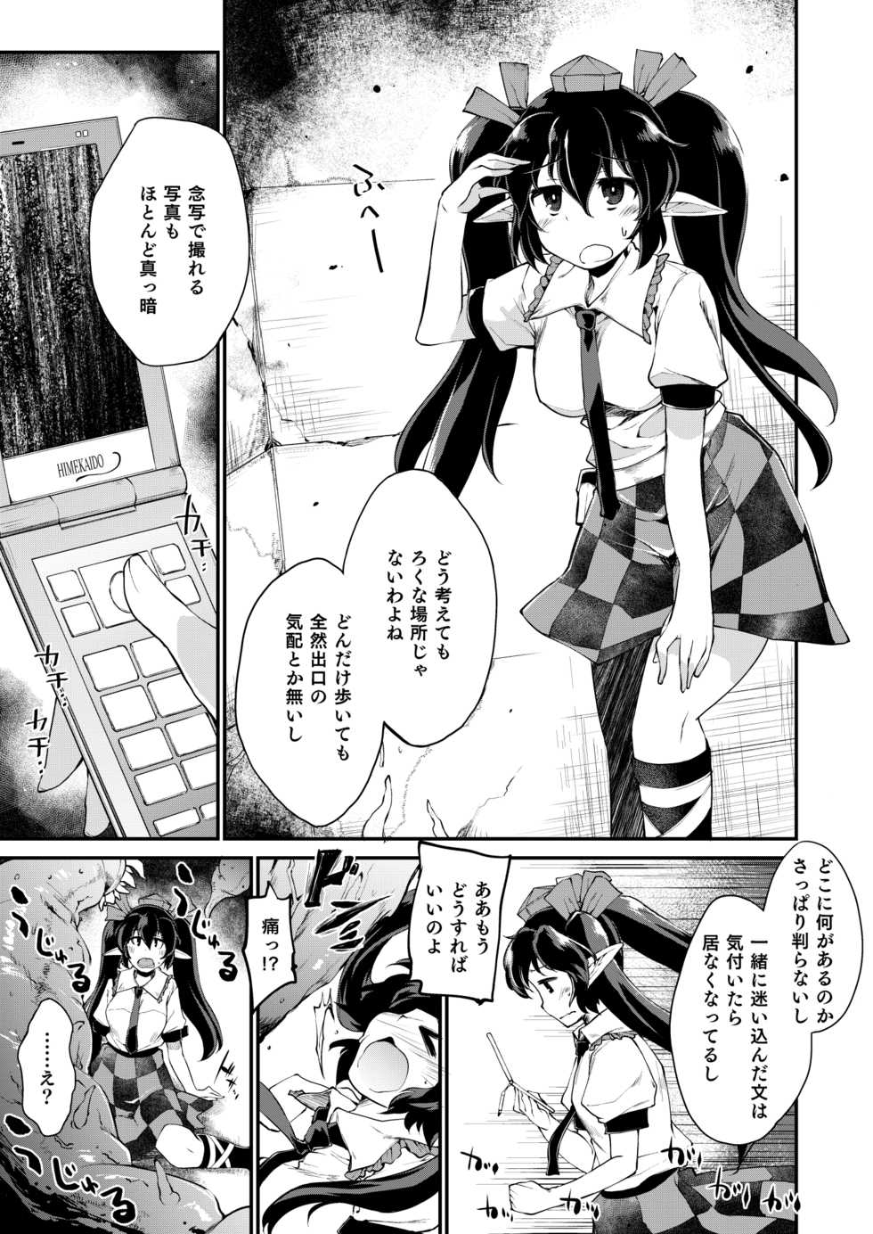 [IncluDe (Foolest)] SSQ Shokushu Darake no Meikyuu e Youkoso (Touhou Project) [Digital] - Page 4