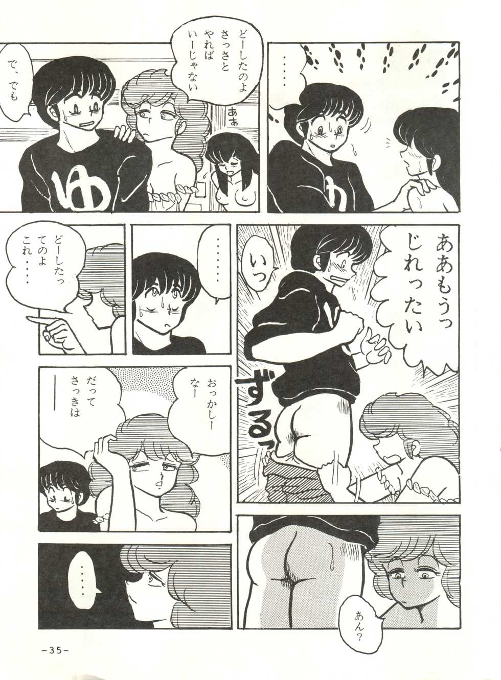 [STUDIO SHARAKU (Sharaku Seiya)] Mibojin Geshuku 2 (Maison Ikkoku) - Page 34