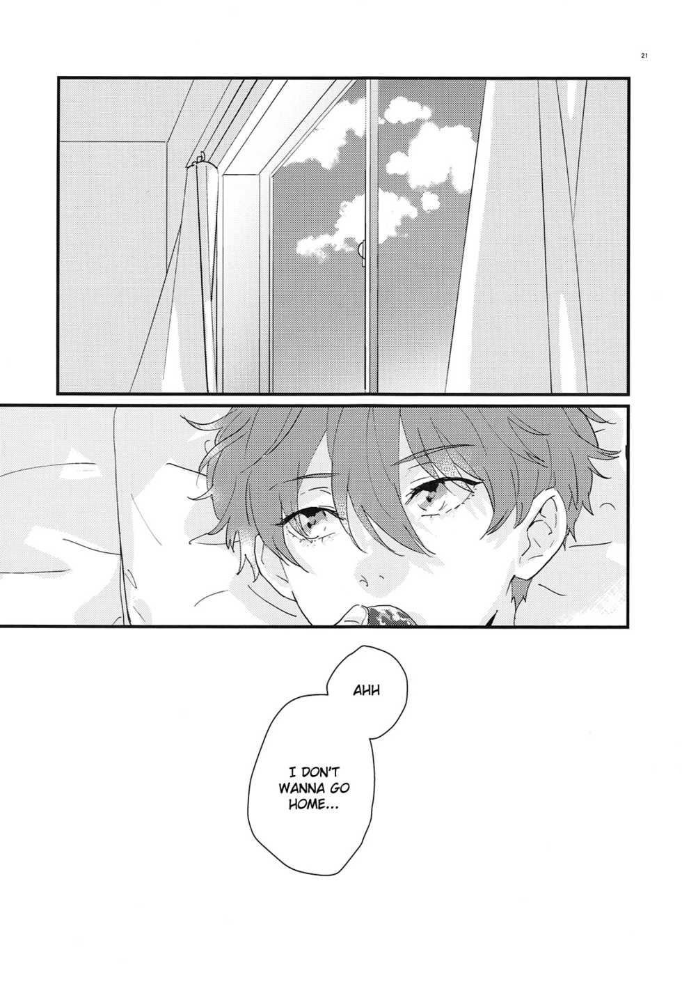 (HaruCC21) [Phlodexy (Yamano)] Hirottekudasai | Pick Me Up Please (High☆Speed! -Free! Starting Days-) [English] [Holy Mackerel] - Page 20