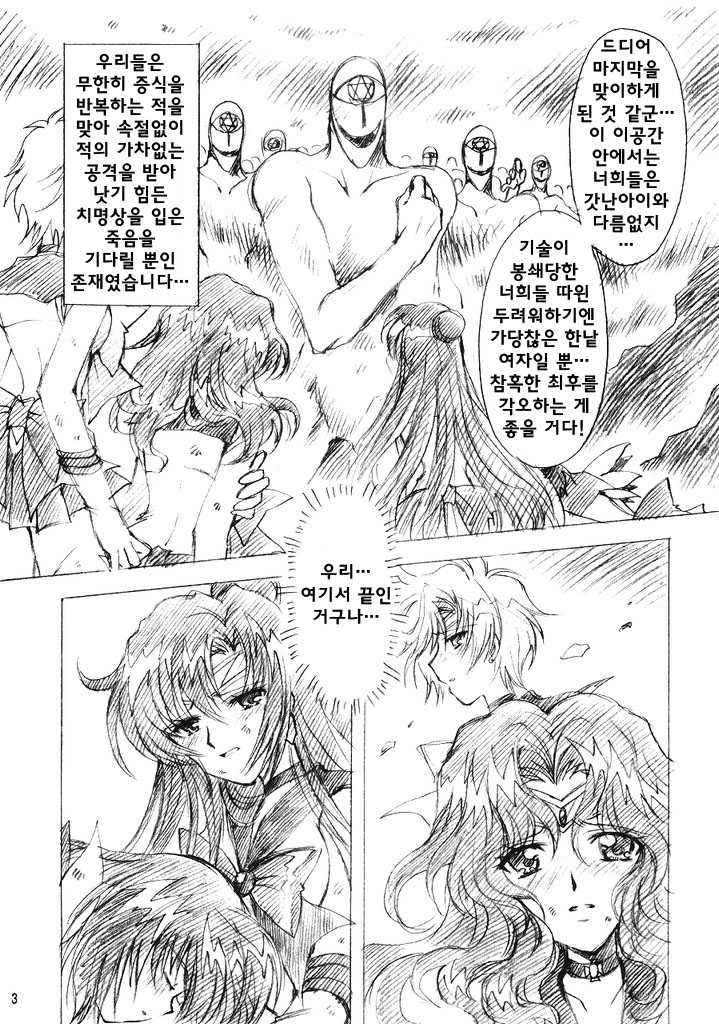 (C69) [Kotori Jimusho (Sakura Bunchou)] Kedakaki Senshi no Kuppuku | 긍지 높은 전사의 굴복 (Bishoujo Senshi Sailor Moon) [Korean] [팀 마피아] - Page 3