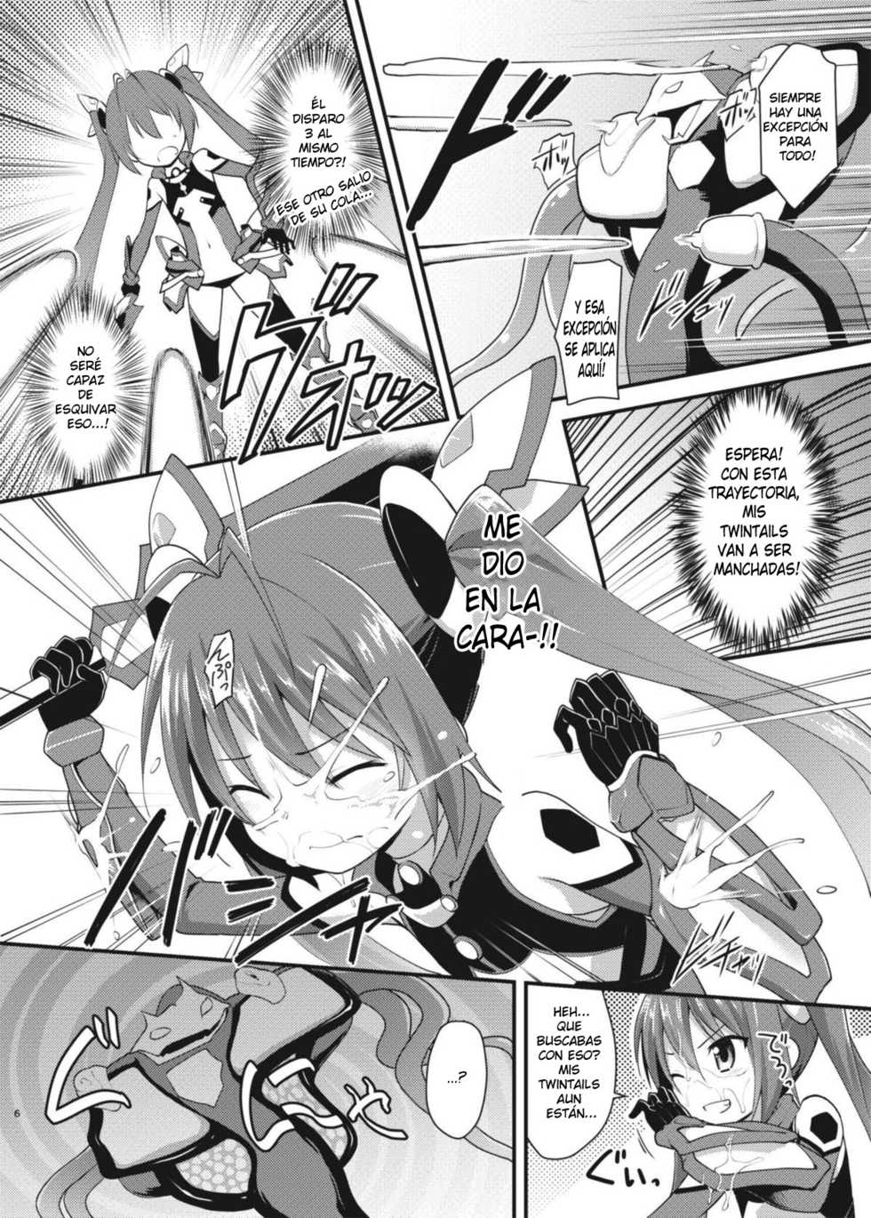 [Rotary Engine (Kannazuki Motofumi)] Ore, Naedoko ni Narimasu. (Ore, Twintail ni Narimasu.) [Spanish] [kalock] [Digital] - Page 3