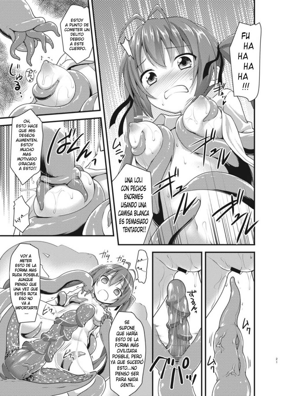[Rotary Engine (Kannazuki Motofumi)] Ore, Naedoko ni Narimasu. (Ore, Twintail ni Narimasu.) [Spanish] [kalock] [Digital] - Page 18
