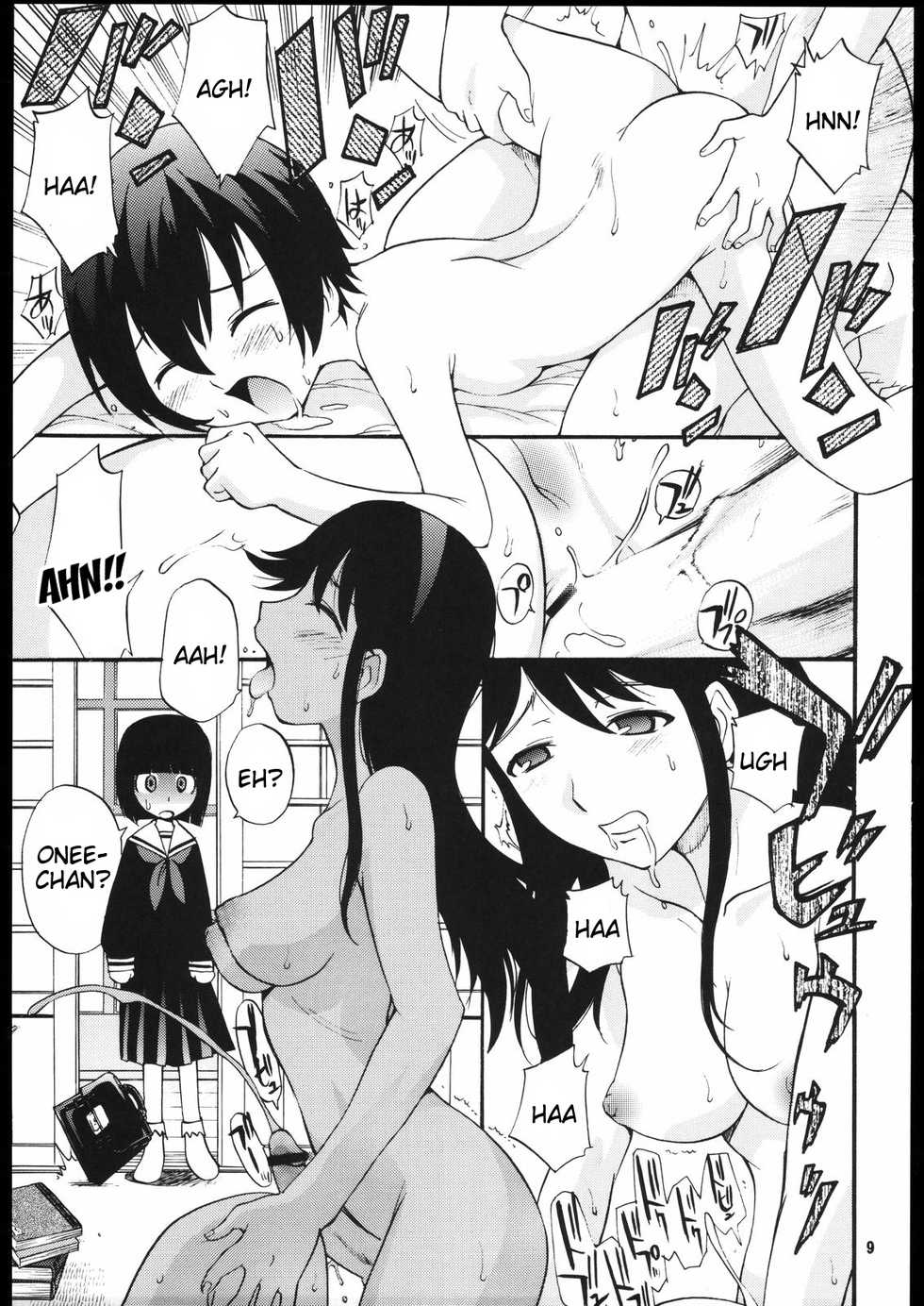 (Futaket 3) [Game Dome Hamamatsuchou (Kamirenjaku Sanpei)] Kami-sama de Bokkichuu | Hard On For Kami-sama (Kamichu!) [Spanish] [ElMoeDela8] - Page 8