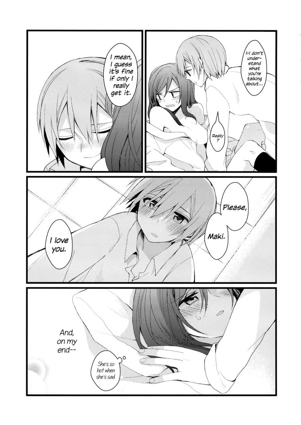 (C87) [Majihima (Bocha)] Iya Janai Kedo |  I'm Not Saying I'm Not Into It, But (Love Live!) [English] [Sexy Akiba Detectives] - Page 9