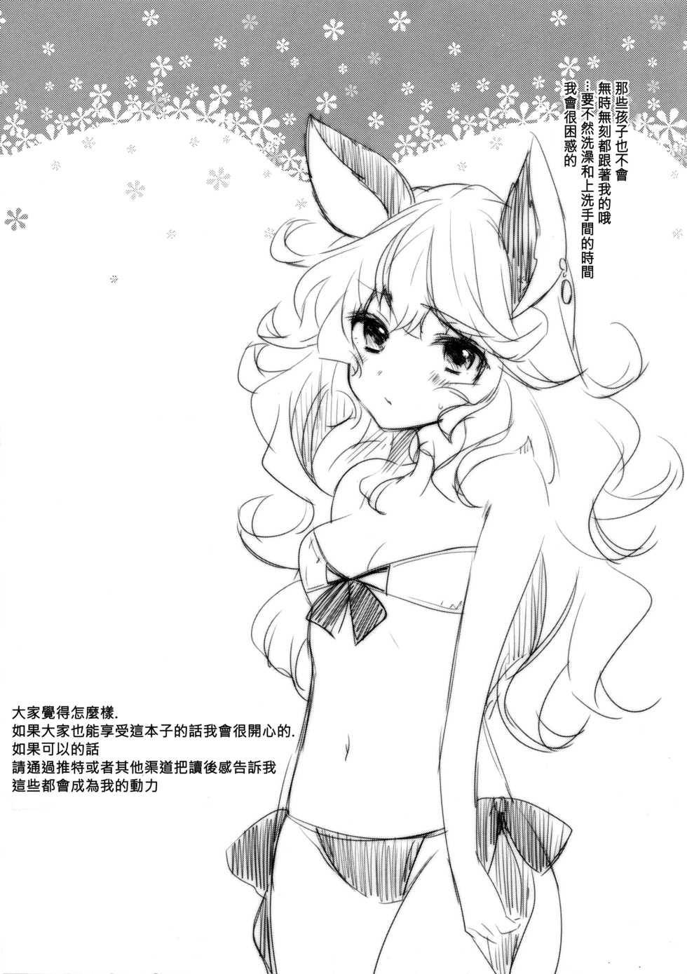 (C90) [cherry*pepper (Yukian)] SUMMER VERSION (Granblue Fantasy) [Chinese] [无毒汉化组] - Page 18